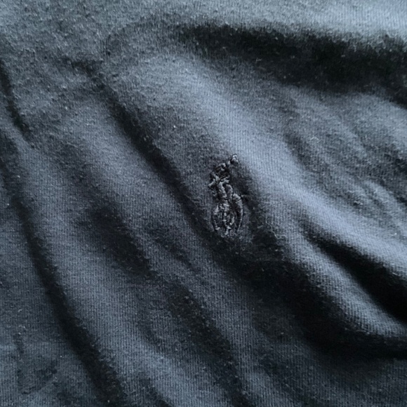 Set of 2 pcs Polo by Ralph Lauren Black Cotton-Modal Turtleneck - Picture 6 of 6